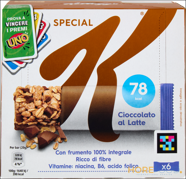 SPECIAL K BARRETTE CIOCCOLATO AL LATTE X6 120 GR