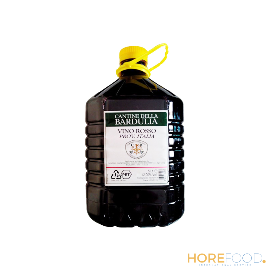 BARDULIA VINO DA TAVOLA ROSSO IGT PET 3 LT