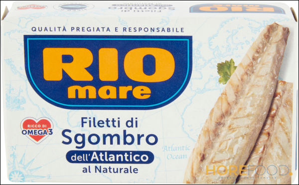 RIOMARE FILETTI DI SGOMBRO AL NATURALE 125 GR