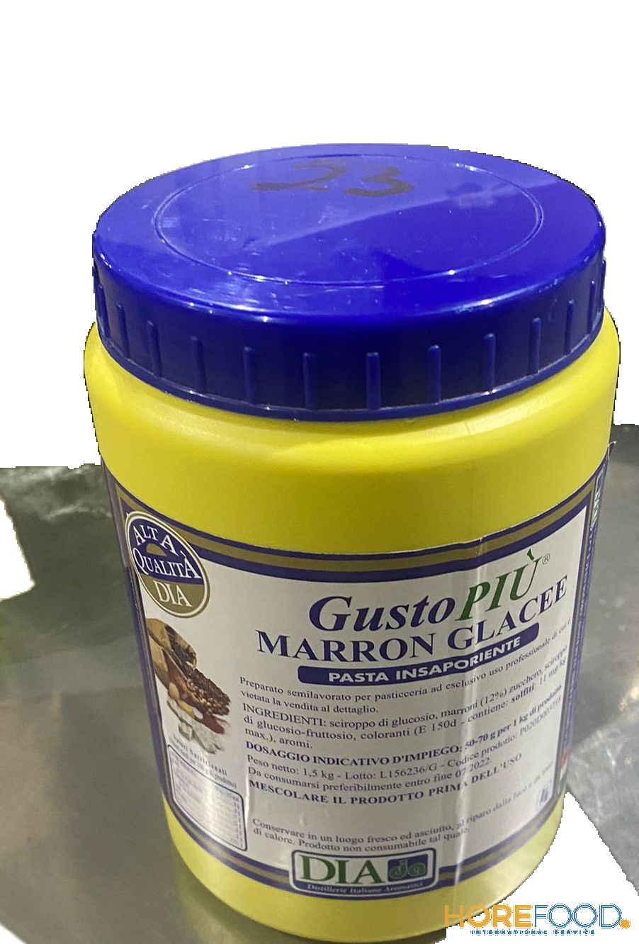 PASTA MARRON GLACE' 1500 GR