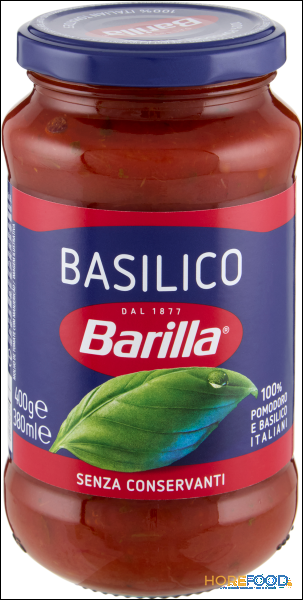 BARILLA SUGO BASILICO 400 GR
