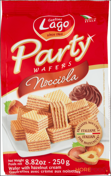 LAGO PARTY WAFER NOCCIOLA 250 GR