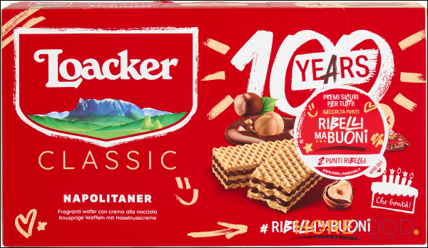 LOACKER WAFER NAPOLITANER 45GX4 180G