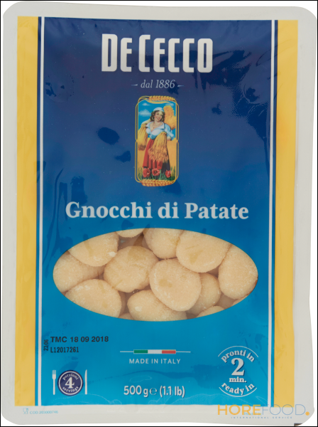 DE CECCO FORMATI SPECIALI GNOCCHI DI PATATE 500 GR