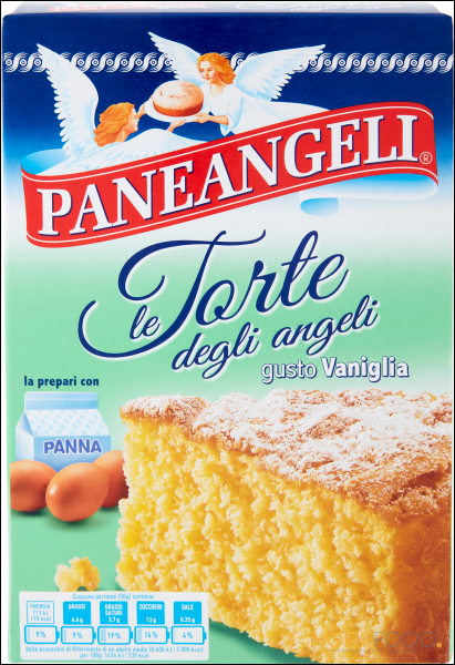 PANEANGELI TORTA VANIGLIATA 410 GR