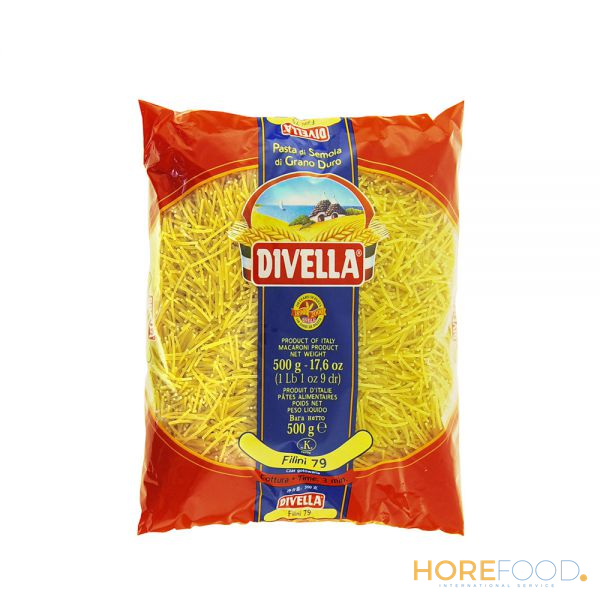 DIVELLA PASTA DI SEMOLA FILINI N.79 500 GR