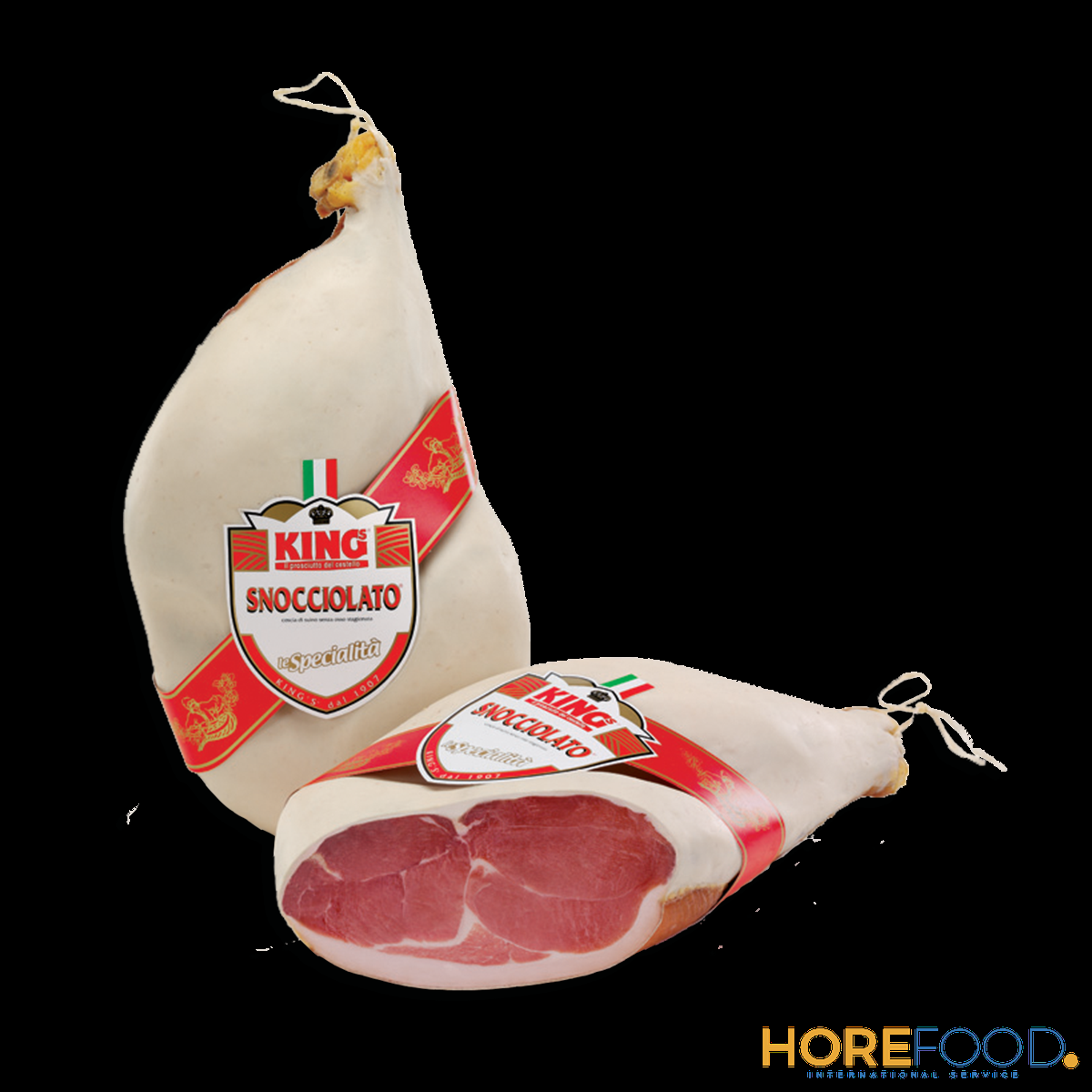 KING'S PROSCIUTTO CRUDO SNOCCIOLATO AL KG