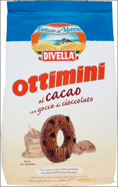 DIVELLA OTTIMINI CLASSICI CACAO 400 GR