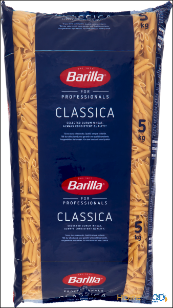BARILLA PASTA DI SEMOLA PENNE RIGATE 5 KG