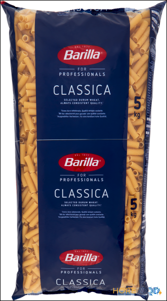 BARILLA PASTA DI SEMOLA TORTIGLIONI 5 KG
