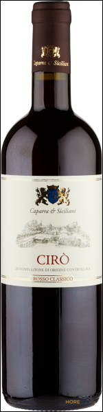 CAPARRA & SICILIANI CIRO' ROSSO DOC 750 ML