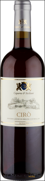 CAPARRA & SICILIANI CIRO' ROSATO DOC 750 ML