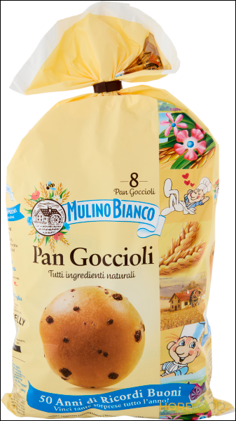MULINO BIANCO PAN GOCCIOLI X8 336 GR