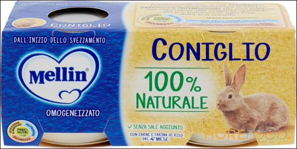 MELLIN OMOGENEIZZATO CONIGLIO 80GR X2