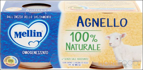 MELLIN OMOGENEIZZATO AGNELLO 80GR X2