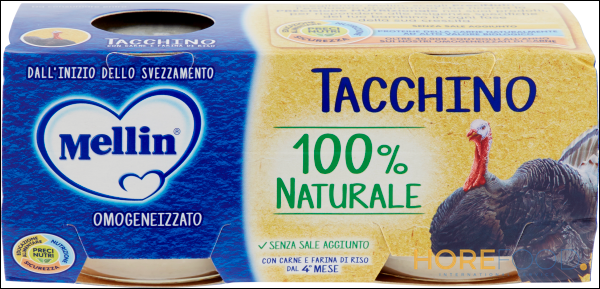 MELLIN OMOGENEIZZATO TACCHINO 80GR X2