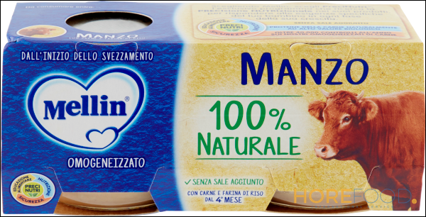 MELLIN OMOGENEIZZATO MANZO 80GR X2