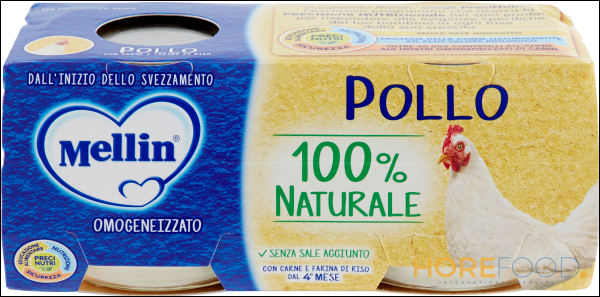 MELLIN OMOGENEIZZATO POLLO 80GR X2