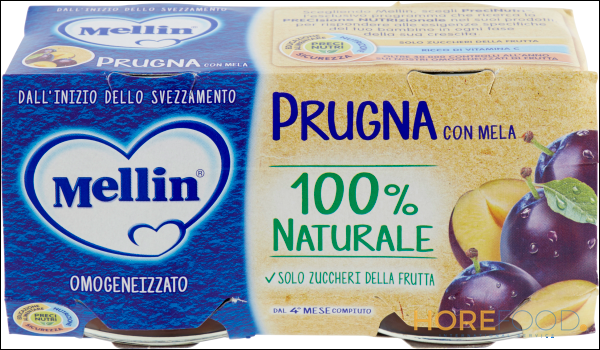 MELLIN OMOGENEIZZATO ALLA FRUTTA PRUGNA 100GR X2 200 GR