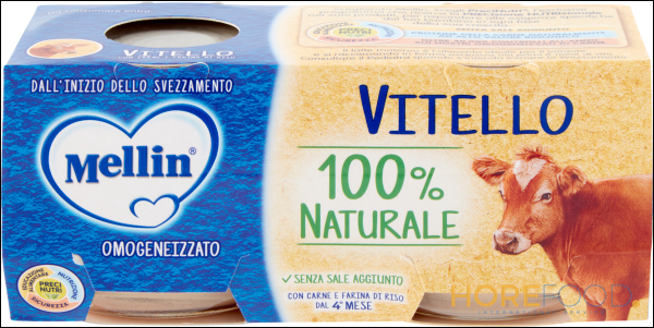 MELLIN OMOGENEIZZATO VITELLO 80GR X2