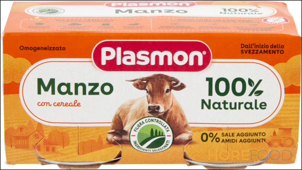 PLASMON OMOGENEIZZATO MANZO 80G X2