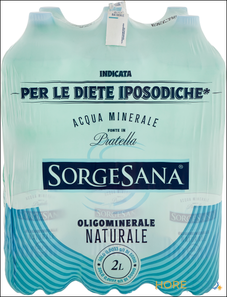 SORGESANA ACQUA NATURALE PET 2 LT