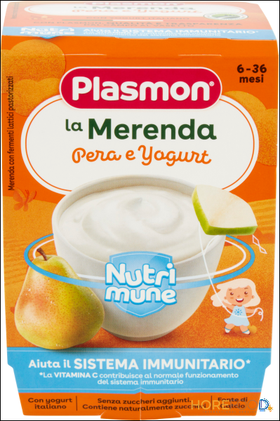 PLASMON YOGURT PERA 240 GR