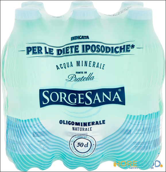 SORGESANA ACQUA NATURALE PET 500 ML