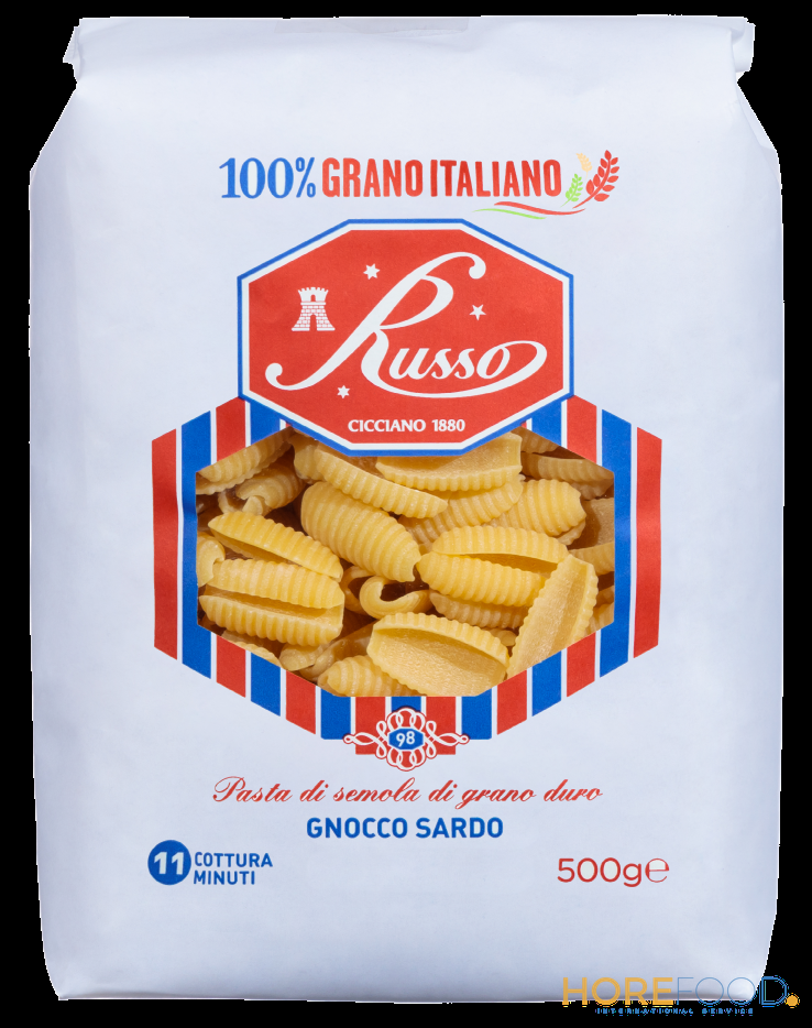 RUSSO PASTA DI SEMOLA GNOCCO SARDO 500 GR