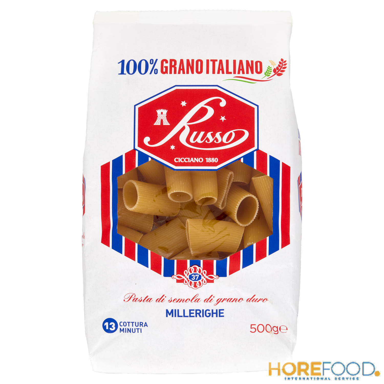 RUSSO PASTA DI SEMOLA MILLERIGHE 500 GR