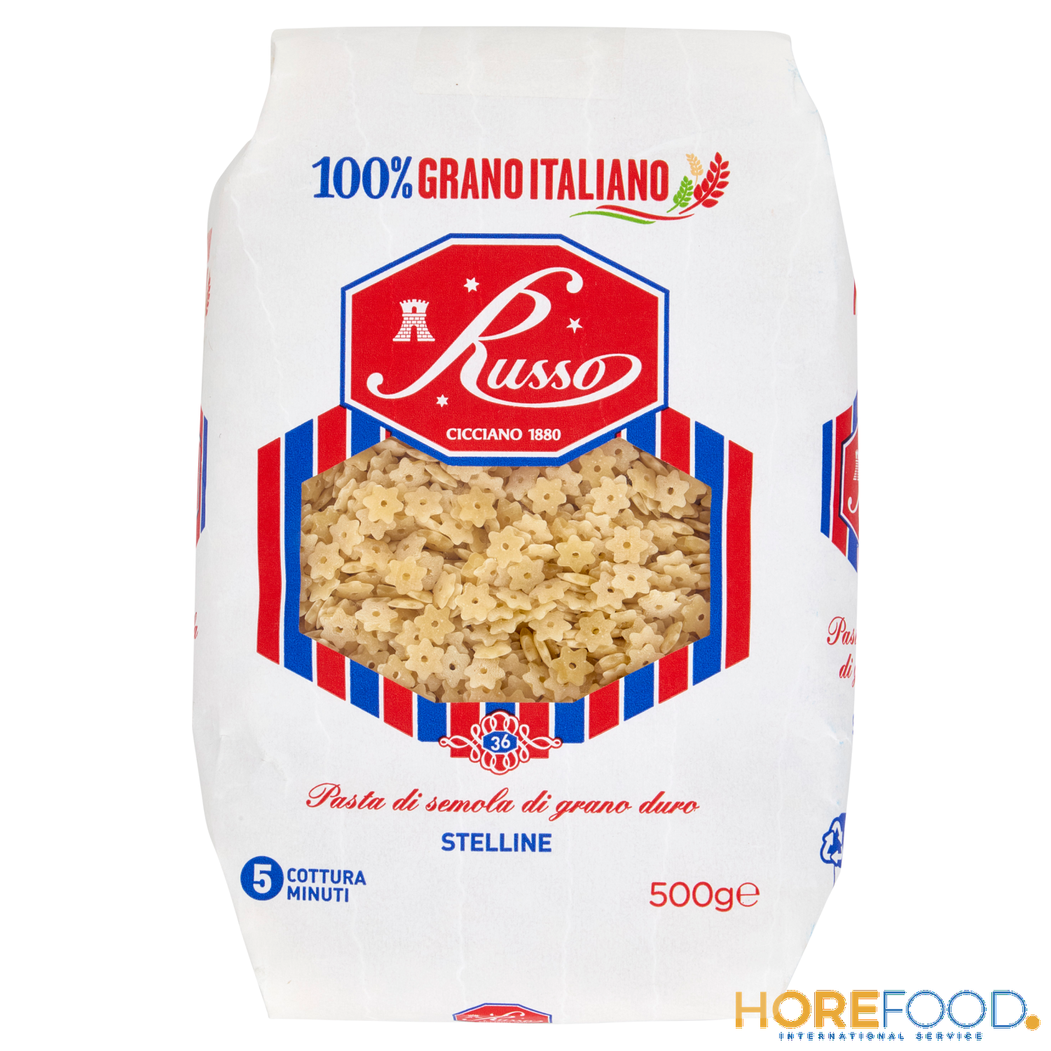 RUSSO PASTINA STELLINE 500 GR
