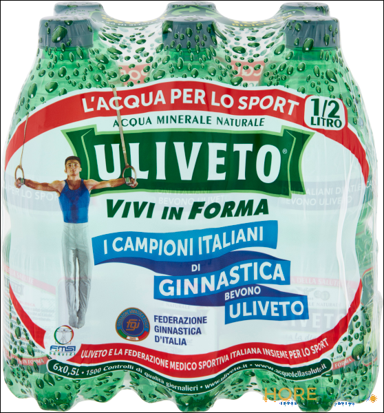 ULIVETO ACQUA EFFERVESCENTE PET 500 ML