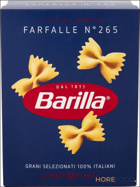 BARILLA PASTA DI SEMOLA FARFALLE N.265 500 GR