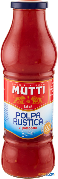 MUTTI POLPA DI POMODORO BOTTIGLIA RUSTICA 690 GR