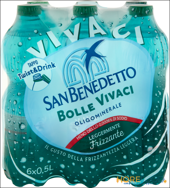 SAN BENEDETTO ACQUA FRIZZANTE PET 500 ML