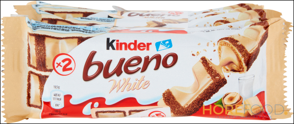 KINDER BUENO WHITE T.5 195 GR