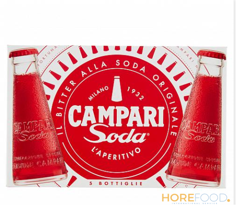 CAMPARI SODA 98ML X5