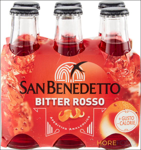 SAN BENEDETTO BITTER ROSSO CL10X6 100MLX6
