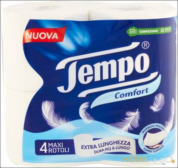 TEMPO ROTOLONI CARTA IGIENICA X4