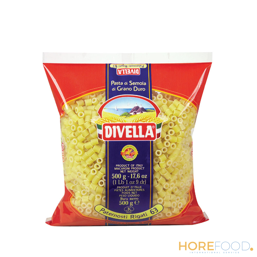 DIVELLA PATERNOSTI RIGATI 500 GR