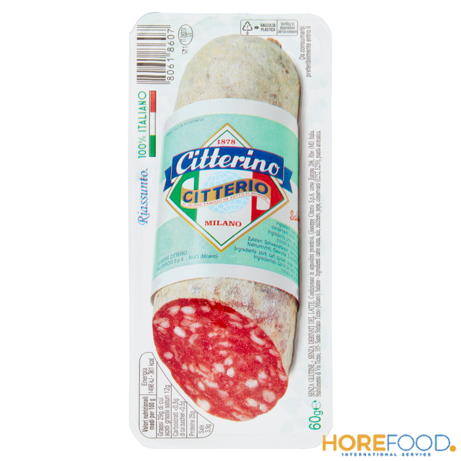 CITTERIO CITTERINO FETTE 60 GR