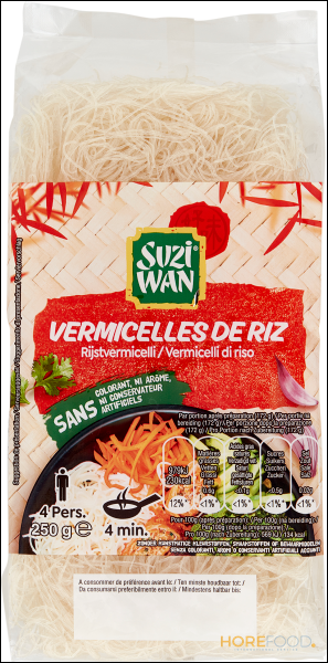 SUZI WAN VERMICELLI DI RISO 250 GR