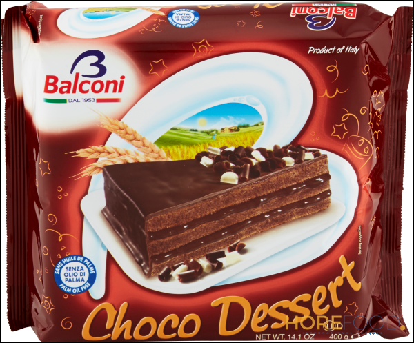 BALCONI TORTA CHOCO DESSERT 400 GR