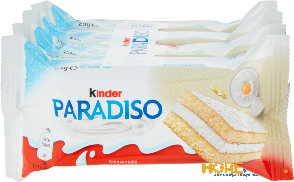 KINDER PARADISO X4 116 GR