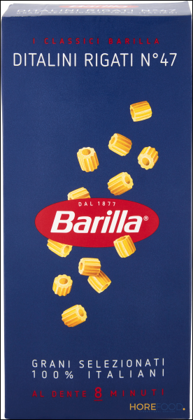 BARILLA PASTA DI SEMOLA DITALINI RIGATI N.47 500 GR