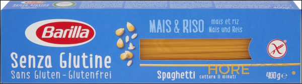 BARILLA PASTA SENZA GLUTINE SPAGHETTI 400 GR