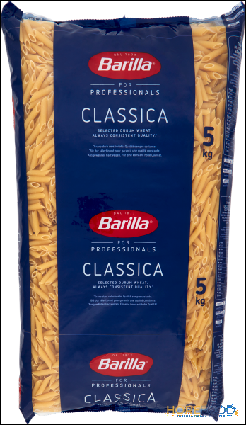BARILLA PASTA DI SEMOLA PENNETTE RIGATE N°72 5 KG