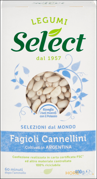 SELECT FAGIOLI CANNELLINI 400 GR