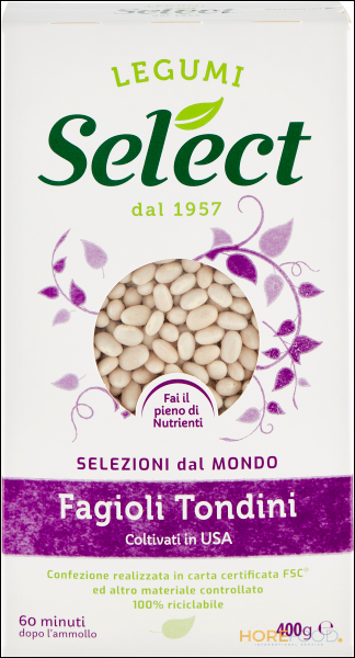 SELECT FAGIOLI TONDINI 400 GR