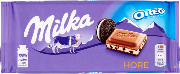 Cioccolato Oreo, 100 g - MILKA